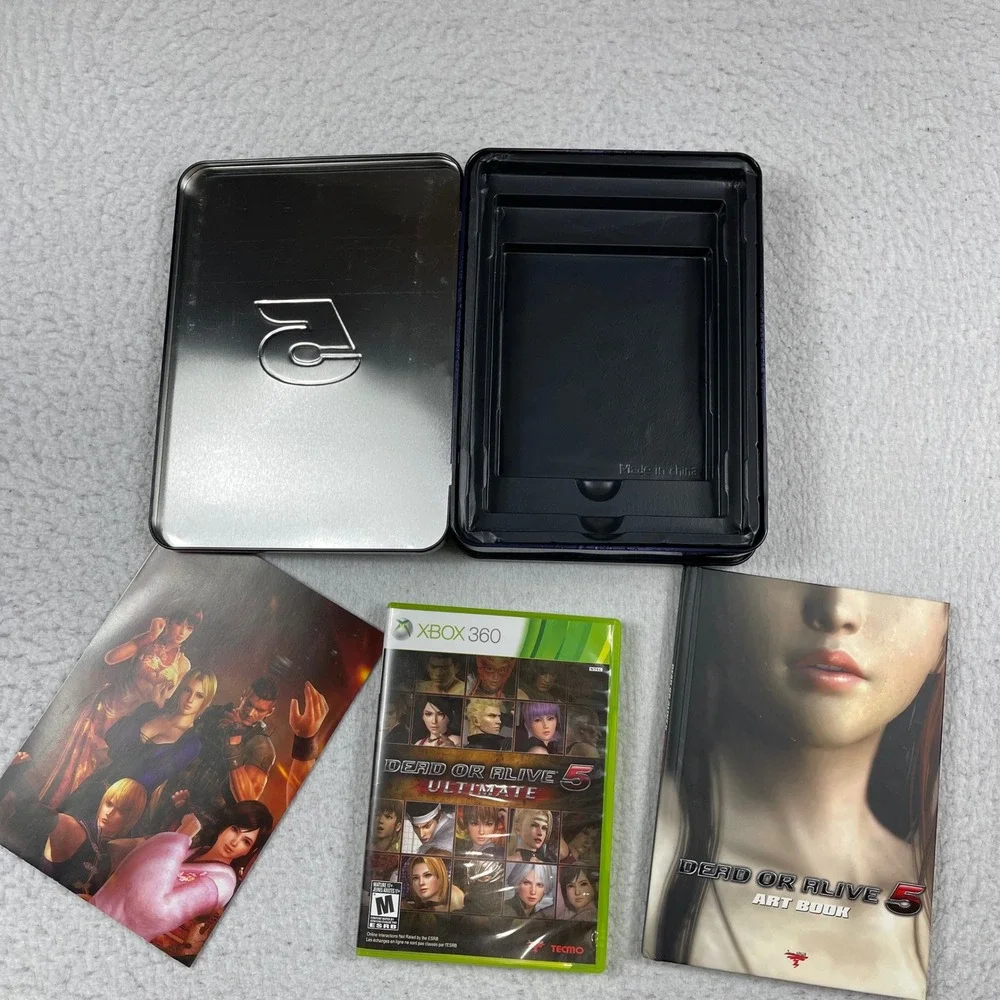 Tecmo Koei Dead or Alive 5 Ultimate Xbox 360 OS Collector‎ Edition Steelbook Art